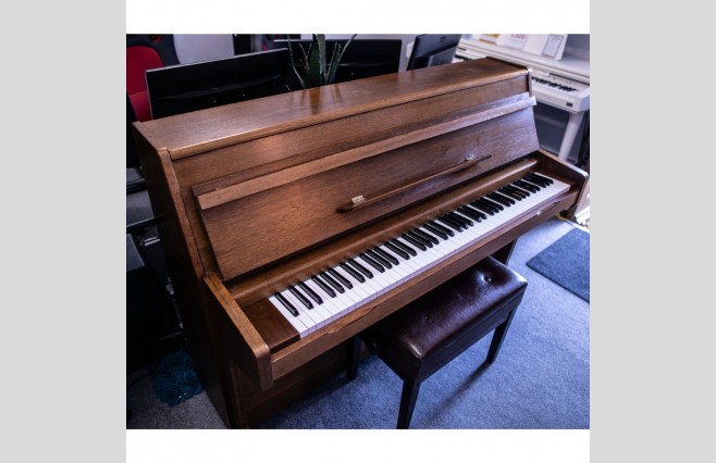 Used Challen Satin Mahogany 108 Upright Piano - All Inclusive Premium Package (SN:11202) - Image 4